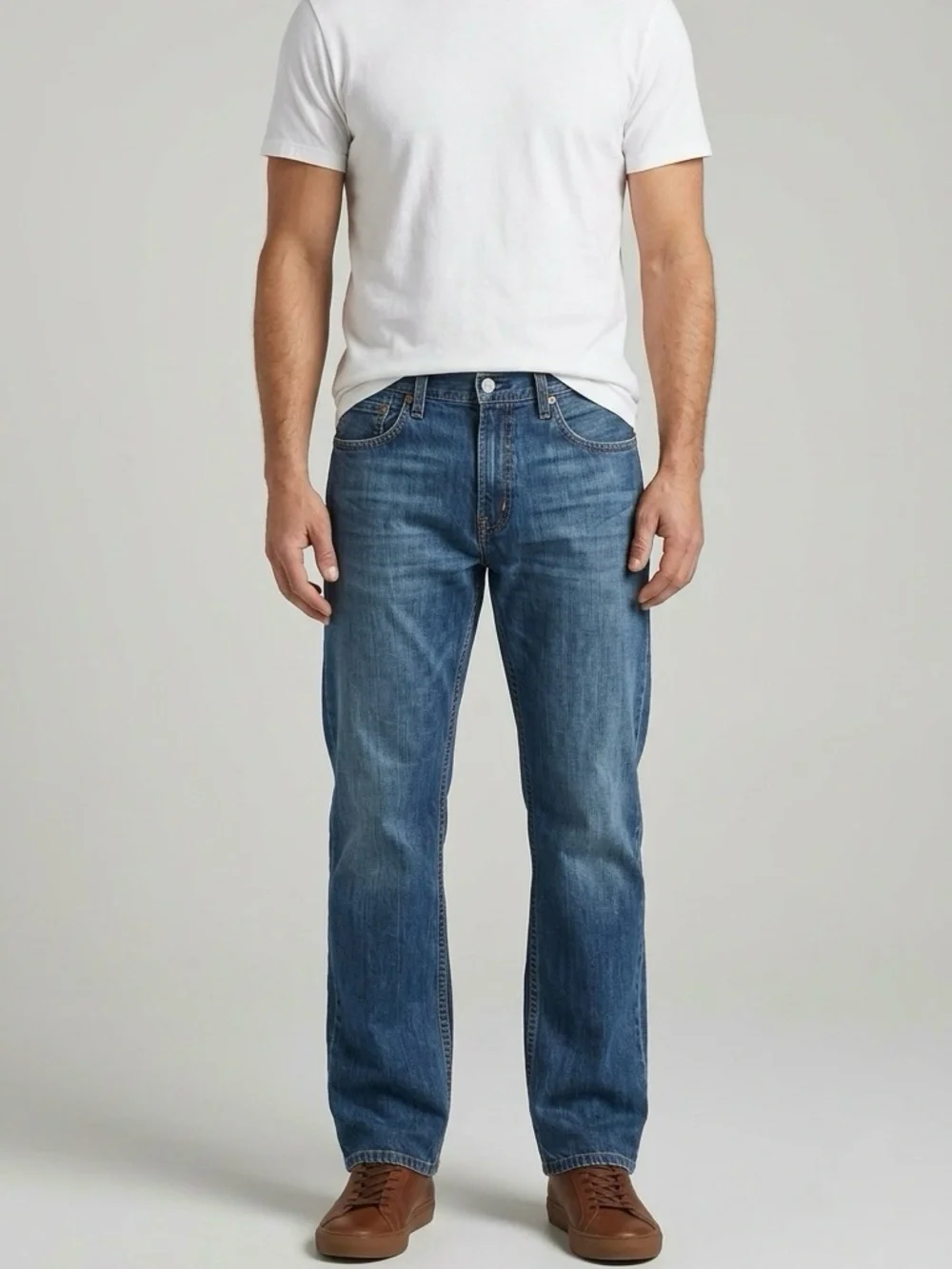 Levi's Bootcut Jeans in Mid Blue 32X30